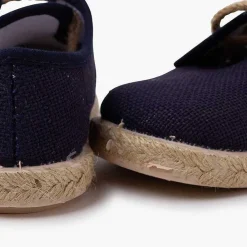 Zapatillas<Pisamonas Bluchers Lino Cordones Y Base Yute