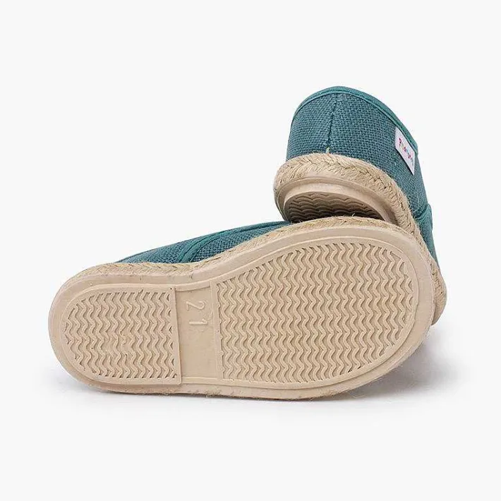 Zapatillas<Pisamonas Bluchers Lino Cordones Y Base Yute