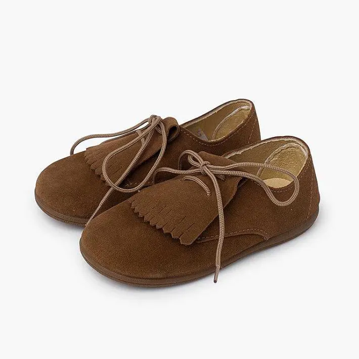 Blucher<Pisamonas Bluchers Serraje Lengueta Flecos