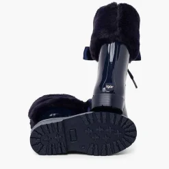 Botas De Agua<Pisamonas Bota Agua Niña Campera Cuello Pelo Suave Y Lazo