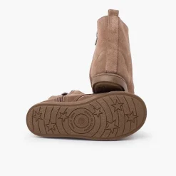 Botas<Pisamonas Bota Borrego Cordones Cremallera Lateral