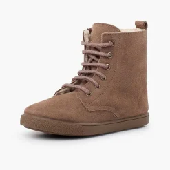 Botas<Pisamonas Bota Borrego Cordones Cremallera Lateral