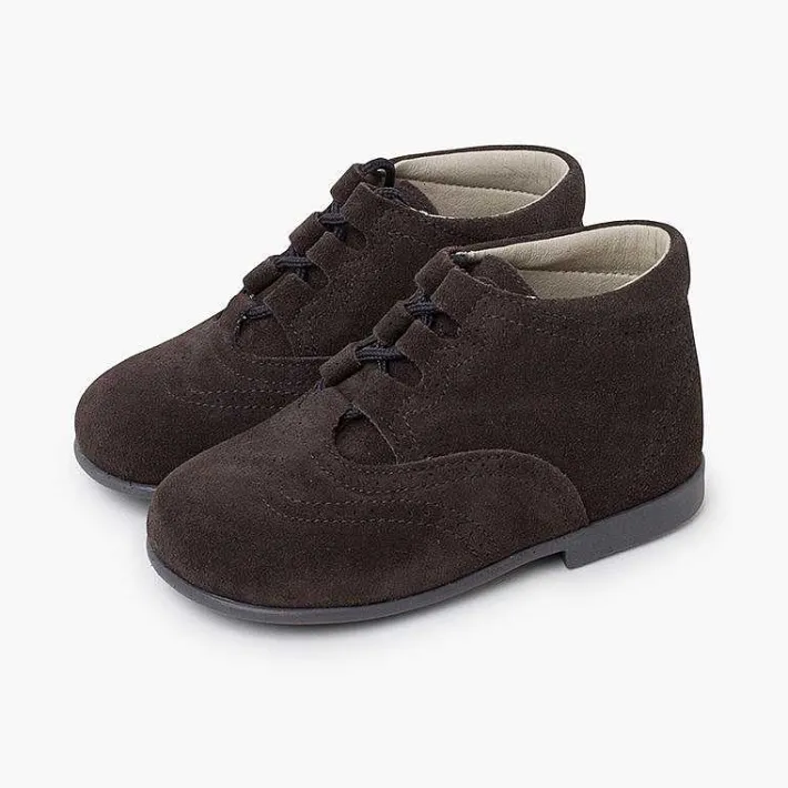 Zapatito Inglés<Pisamonas Bota Galesa / Botita Inglésa Serraje