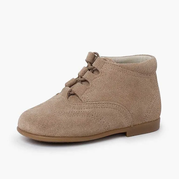Zapatito Inglés<Pisamonas Bota Galesa / Botita Inglésa Serraje