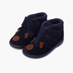 Botas<Pisamonas Bota Serraje Perrito Cierre Adherente