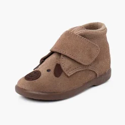 Botas<Pisamonas Bota Serraje Perrito Cierre Adherente