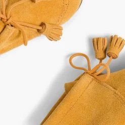 Botas<Pisamonas Bota Serraje Picado Y Borlas