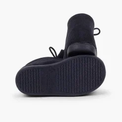 Botas<Pisamonas Bota Serraje Picado Y Borlas