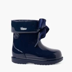 Botas De Agua<Pisamonas Botas Agua Niña Cana Baja Charol Con Lazo