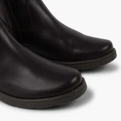 Botas<Pisamonas Botas Altas Piel Niña Y Mujer Cana Ancha
