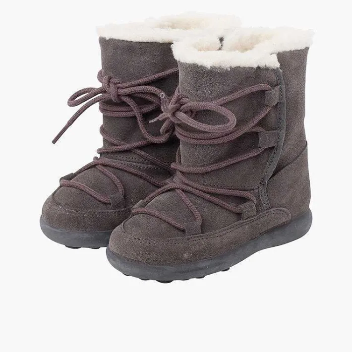 Botas<Pisamonas Botas Borrego Cana Cierre Adherente