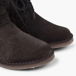 Botas<Pisamonas Botas Borreguito Niña Cordones Cruzados Cremallera