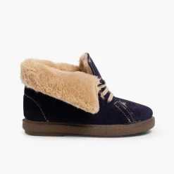 Botas<Pisamonas Botas Calentitas Cuello Vuelto Para Niños