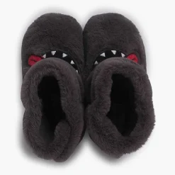 Zapatillas Casa<Pisamonas Botas Casa Invierno Dibujo Monstruo Color Gris