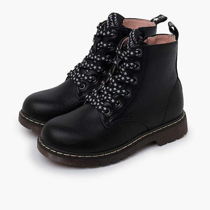 Botas<Pisamonas Botas Cordones Estrellitas Garvalin