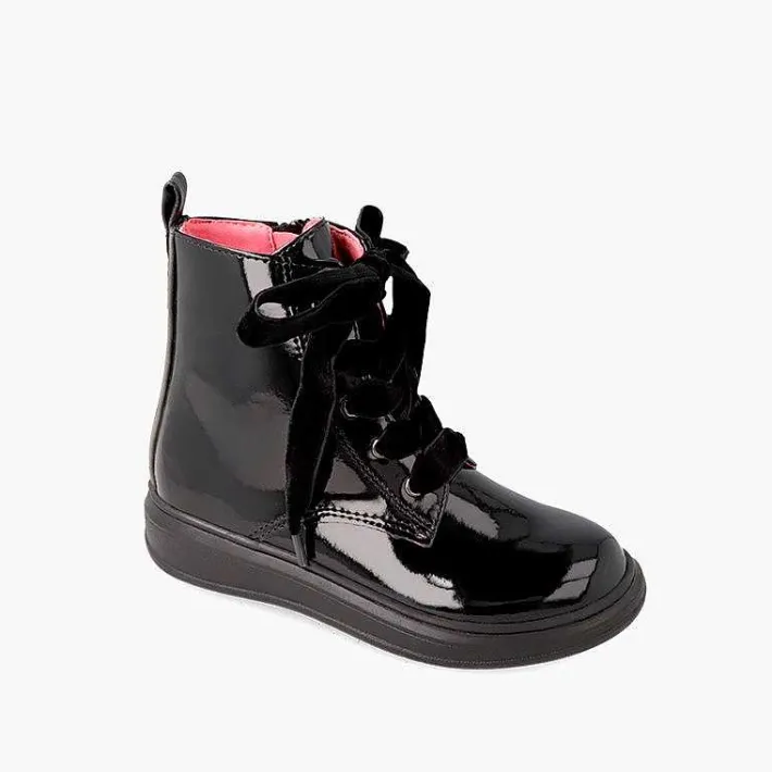 Botas<Pisamonas Botas Cremallera Acabado Charol Garvalin