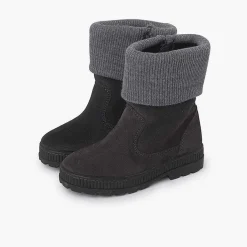 Botas<Pisamonas Botas Cuello Lana Niños Color Gris