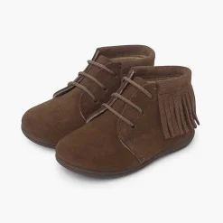 Botas<Pisamonas Botas Flecos Cordones Primeros Pasos