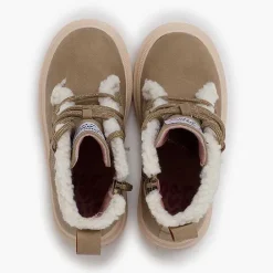 Botas<Pisamonas Botas Garvalin Pelito Cordones Color Topo