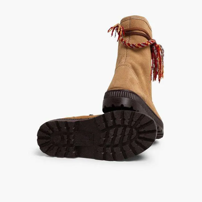Botas<Pisamonas Botas Hippies De Invierno Para Niña