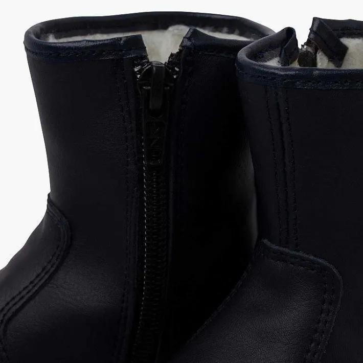 Botas<Pisamonas Botas Lisas Piel Lavable Niños