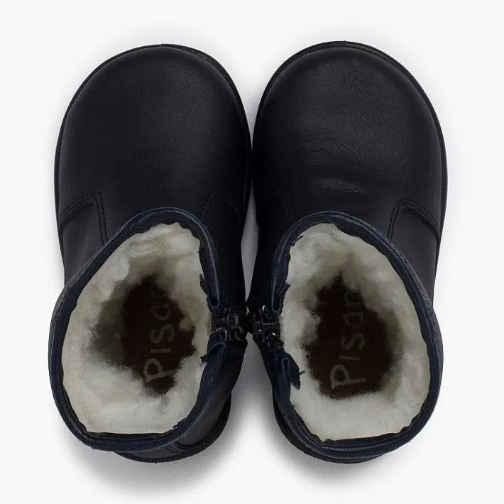 Botas<Pisamonas Botas Lisas Piel Lavable Niños