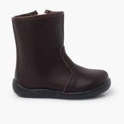 Botas<Pisamonas Botas Lisas Piel Lavable Niños