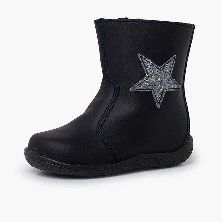 Botas<Pisamonas Botas Niña Estrella Piel Lavable