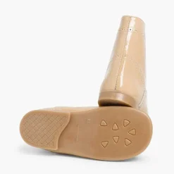 Botas<Pisamonas Botas Pascualas Para Niñas Charol