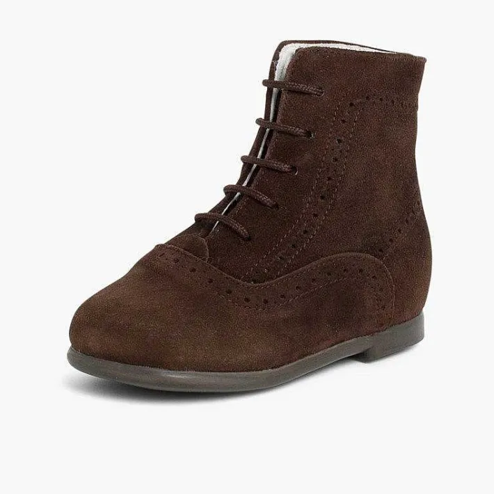 Botas<Pisamonas Botas Pascualas Para Niñas Serraje
