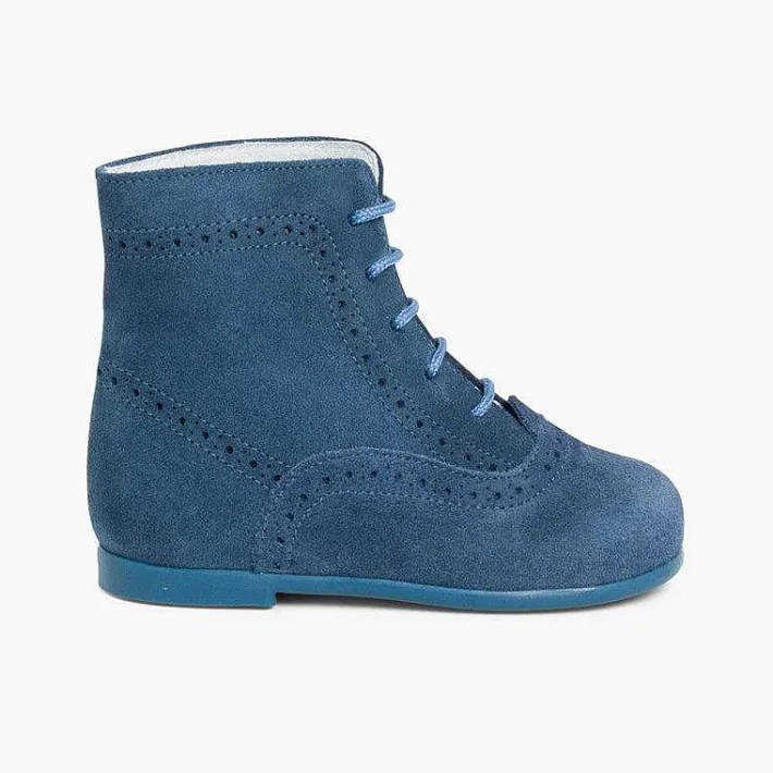 Botas<Pisamonas Botas Pascualas Para Niñas Serraje