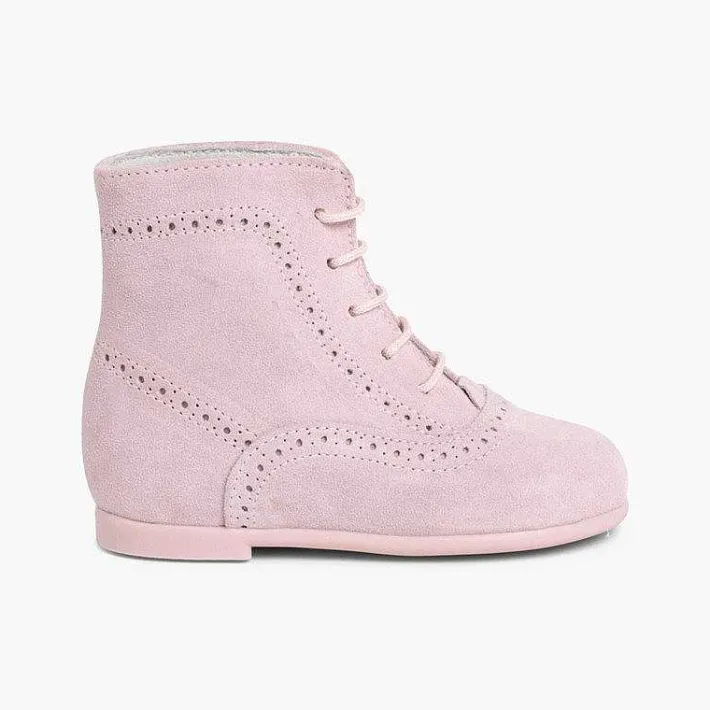 Botas<Pisamonas Botas Pascualas Para Niñas Serraje