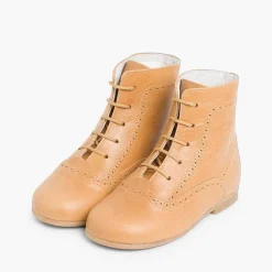 Botas<Pisamonas Botas Pascualas Para Niñas Piel