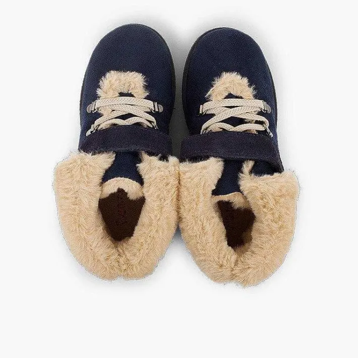 Botas<Pisamonas Botas Pelo Niños Cinta Adhesiva Suela Dentada