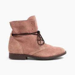 Botas<Pisamonas Botas Serraje Cordones Encerados