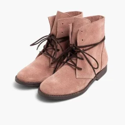 Botas<Pisamonas Botas Serraje Cordones Encerados