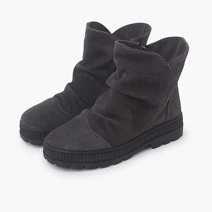 Botas<Pisamonas Botas Serraje Efecto Arrugado