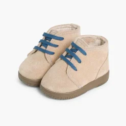 Botas<Pisamonas Botas Serraje Niños Cordones Intercambiables