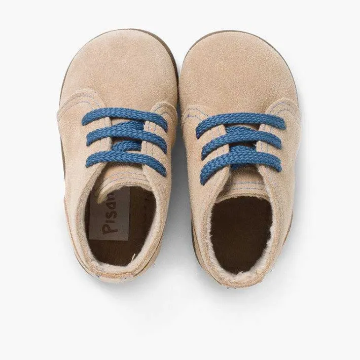 Botas<Pisamonas Botas Serraje Niños Cordones Intercambiables