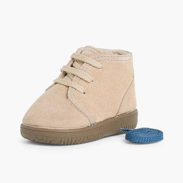 Botas<Pisamonas Botas Serraje Niños Cordones Intercambiables