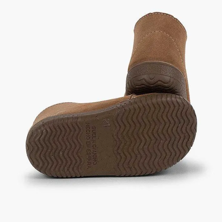 Botas<Pisamonas Botas Serraje Niños Cordones Intercambiables