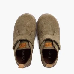 Botas<Pisamonas Botas Serraje Niños Suela Sport Tira Adherente