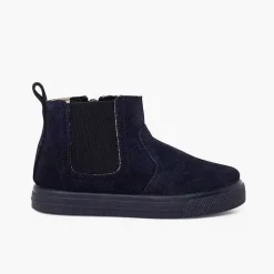 Botas<Pisamonas Botas Suela Ancha Cremallera Y Elastico Niños