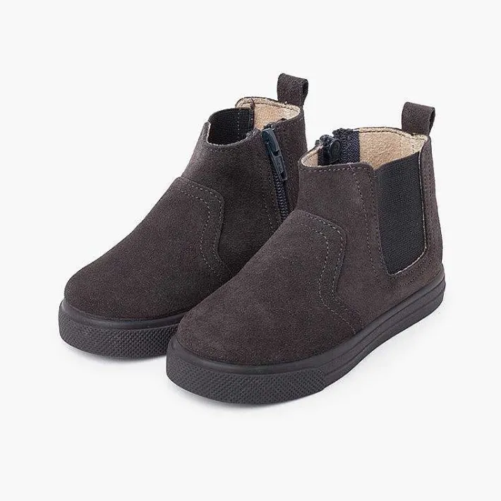Botas<Pisamonas Botas Suela Ancha Cremallera Y Elastico Niños