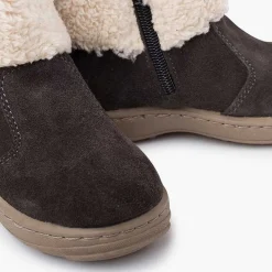 Botas<Pisamonas Botas Suela Sport Cremallera Y Borrego