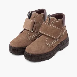 Botas<Pisamonas Botas Suela Track Cierre Adherente Pespuntes