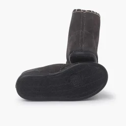 Botas<Pisamonas Botas Tipo Mohicanas Serraje Niños