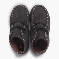Botas<Pisamonas Botas Tipo Mohicanas Serraje Niños