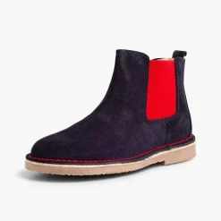 Botas<Pisamonas Botines De Serraje Chelsea Niños & Mujer Con Elastico De Colores