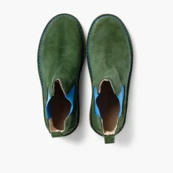 Botas<Pisamonas Botines De Serraje Chelsea Niños & Mujer Con Elastico De Colores